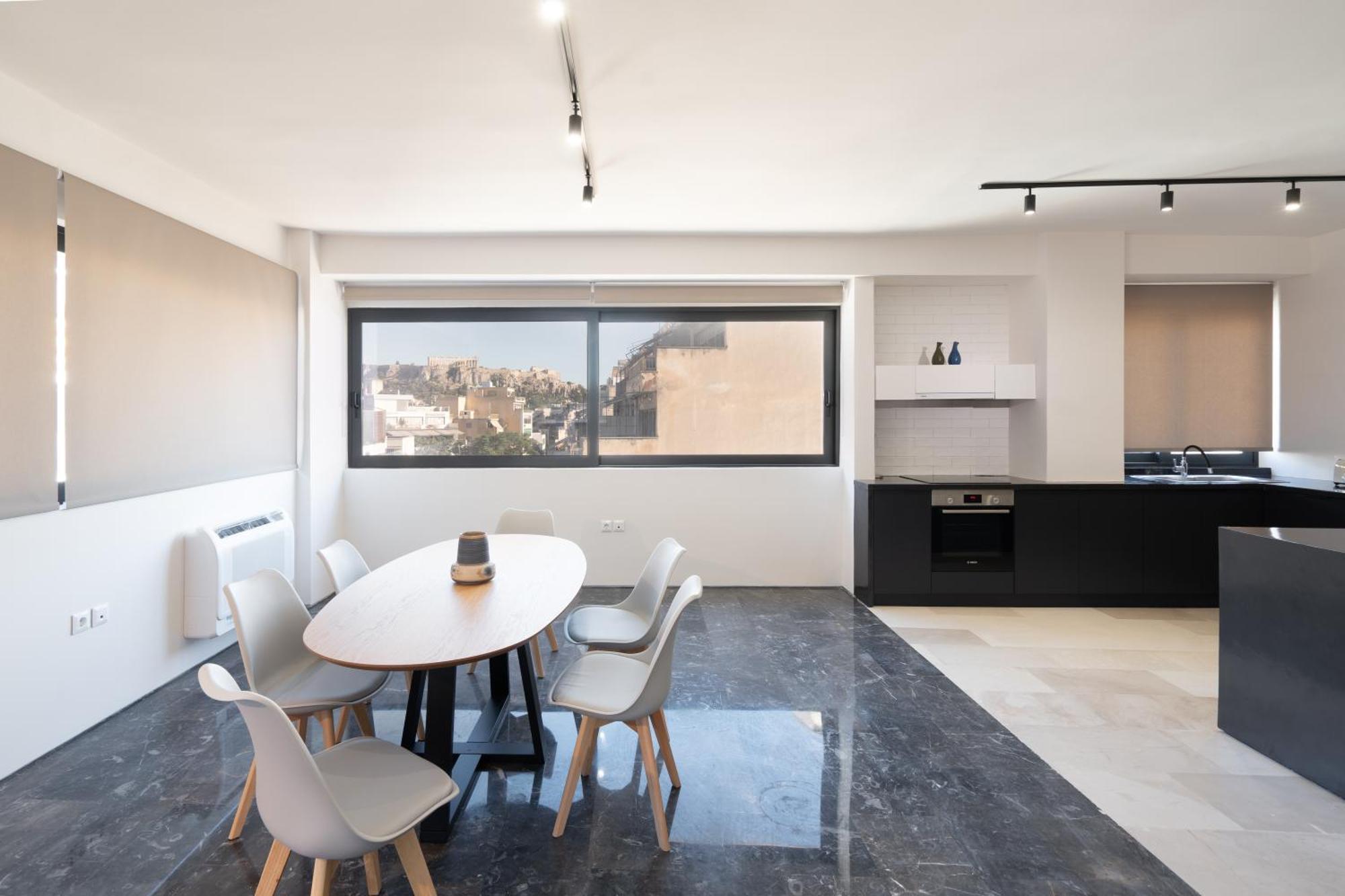 Acropolis View Window Retreat In Monastiraki Apartment Athena Bagian luar foto
